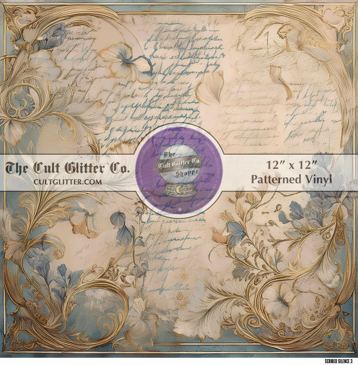 Scribed Silence 3 - Vinyl