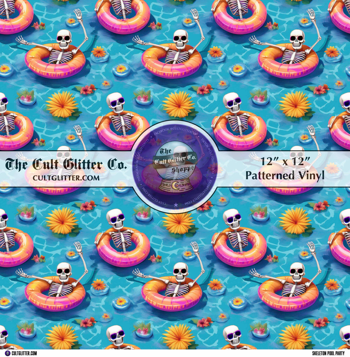 Skeleton Pool Party - Vinyl