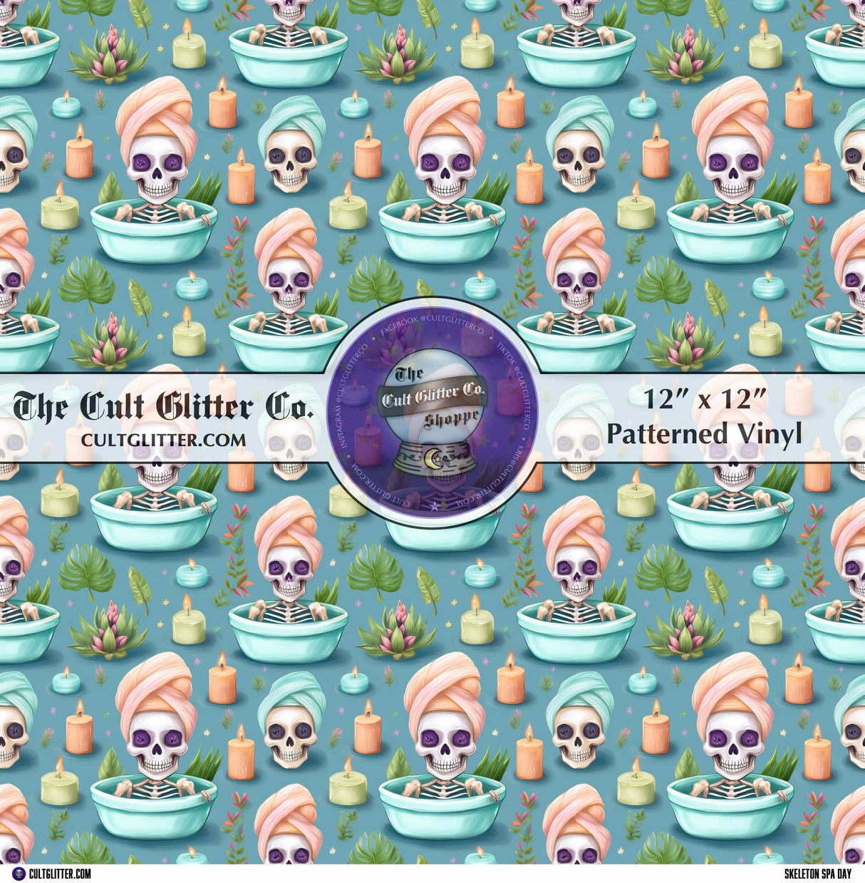 Skeleton Spa Day - Vinyl