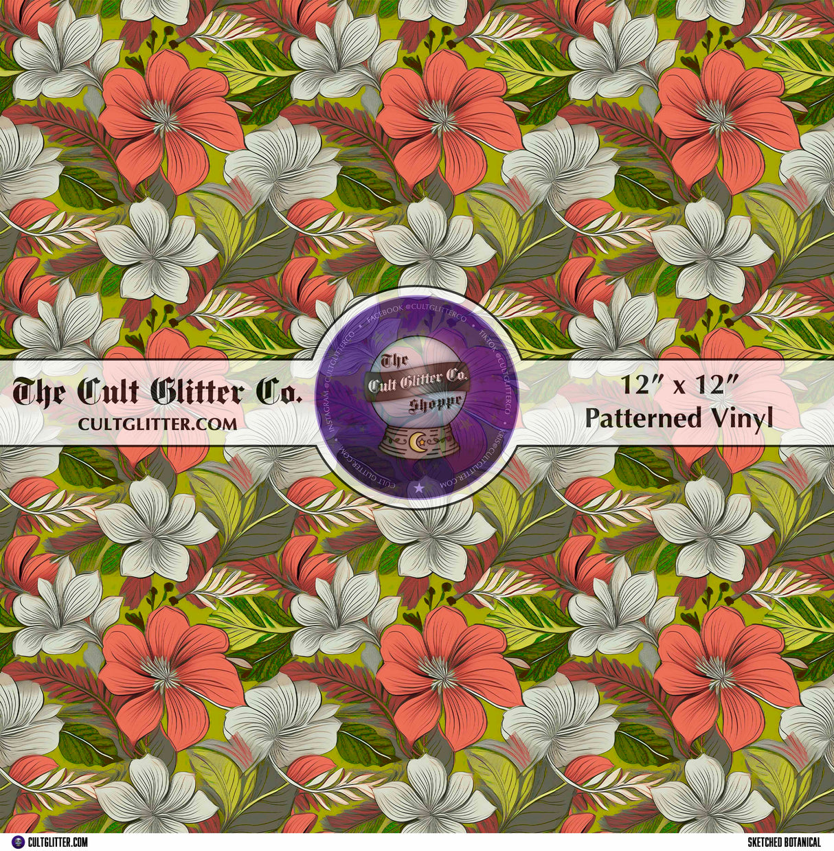 Sketched Botanical - Vinyl