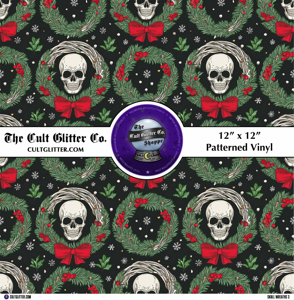 Skull Wreaths 3 - Vinyl