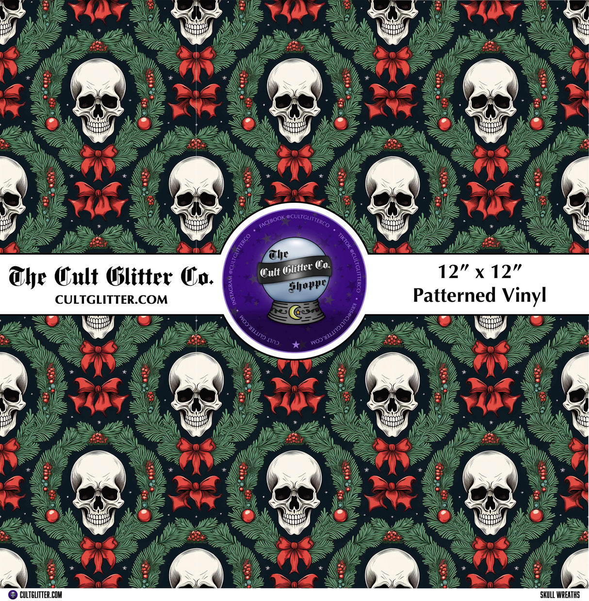 Skull Wreaths - Vinyl