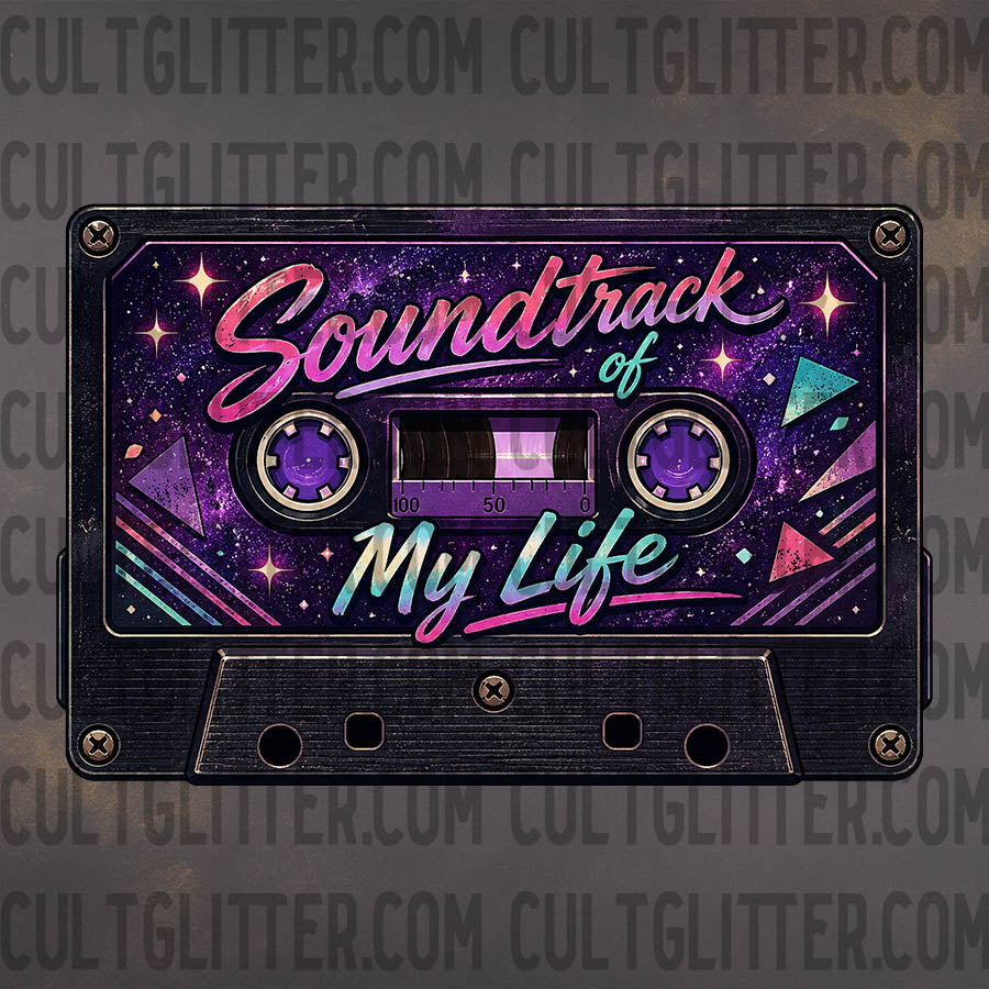 Retro Cassette Soundtrack of My Life - Decal