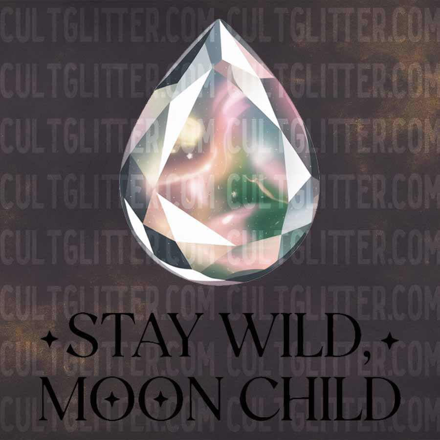 Stay Wild Moonchild Stormy Opal - Decal
