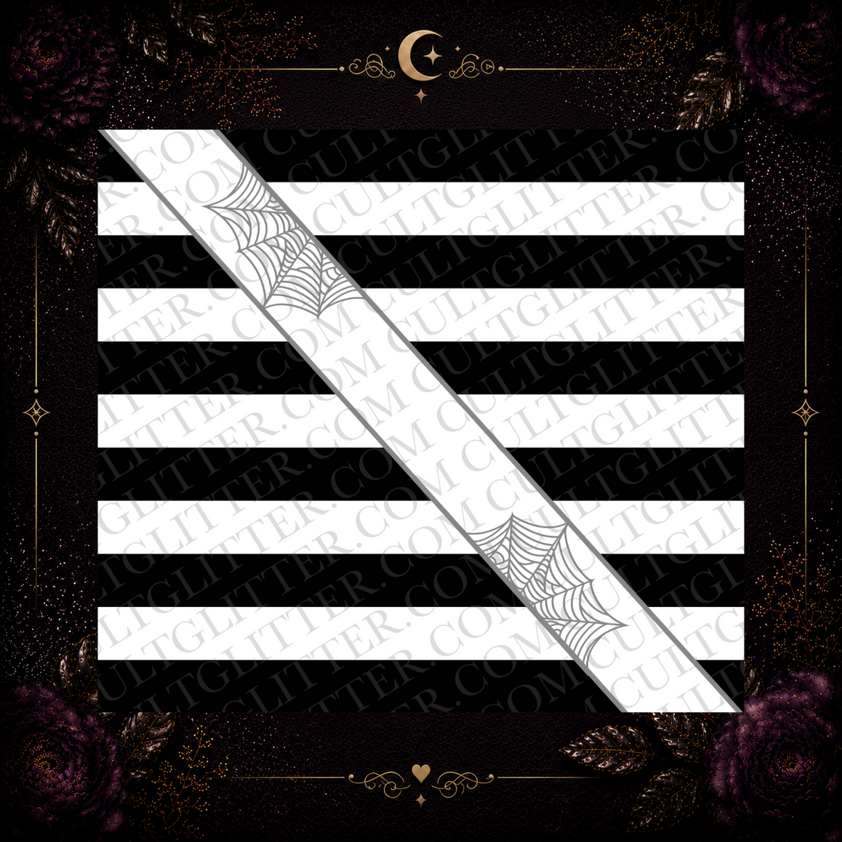 Stripes with Webbed Sash Template
