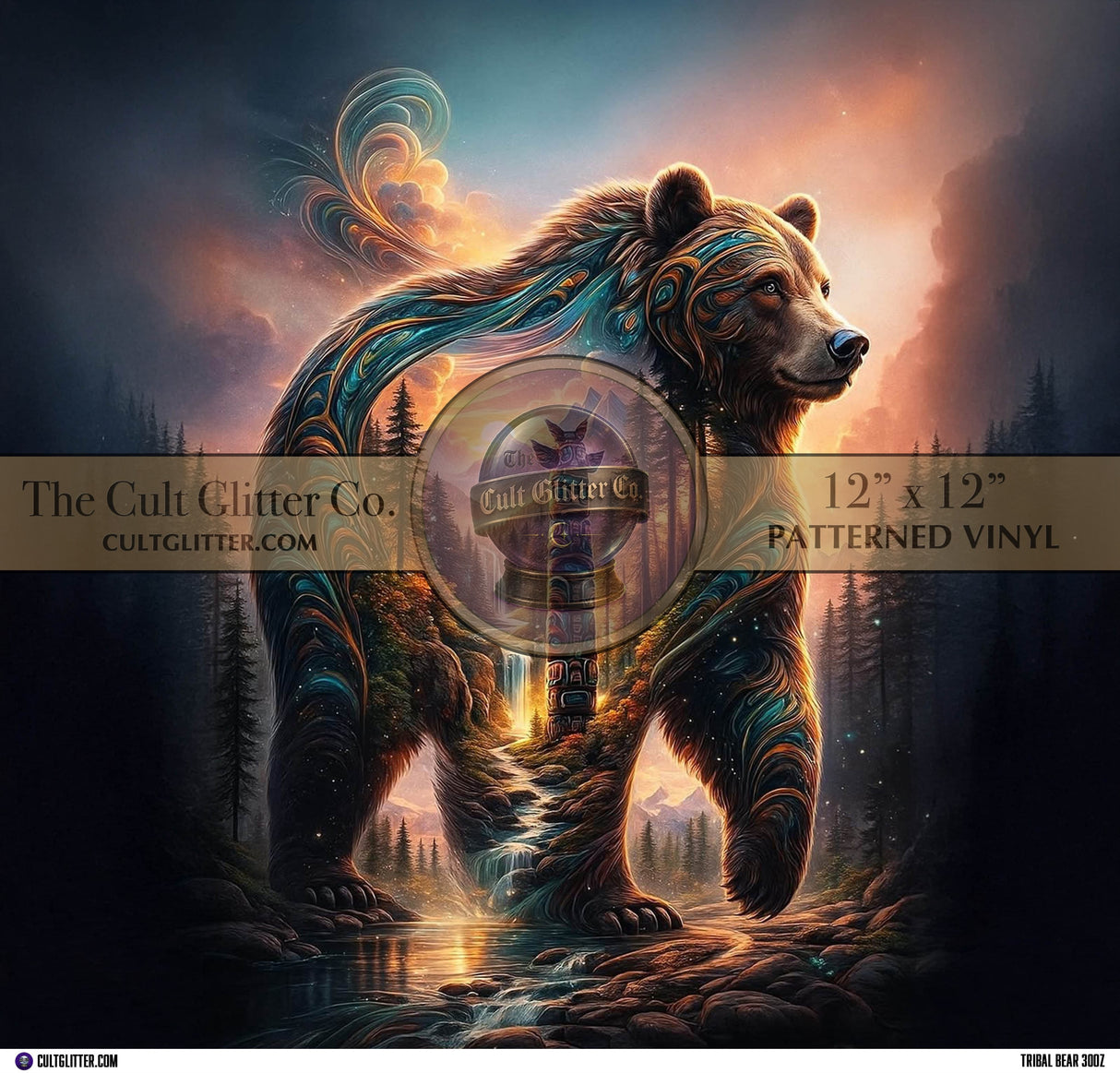 Tribal Bear - Vinyl Wrap