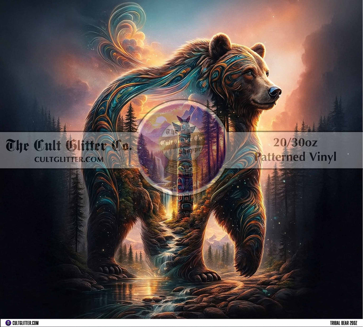 Tribal Bear - Vinyl Wrap