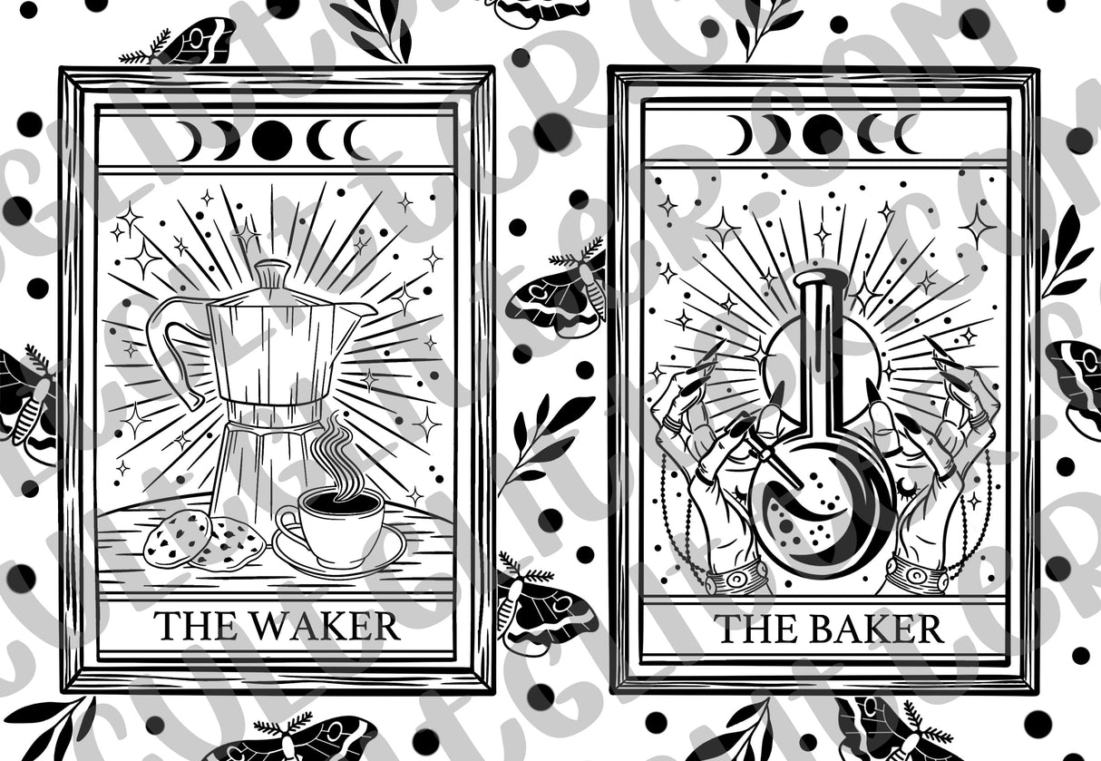 Tarot Waker and Baker Template