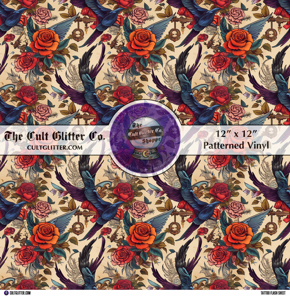 Tattoo Flash Sheet - Vinyl