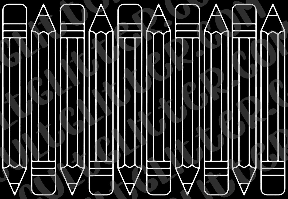 Traditional Pencils Template