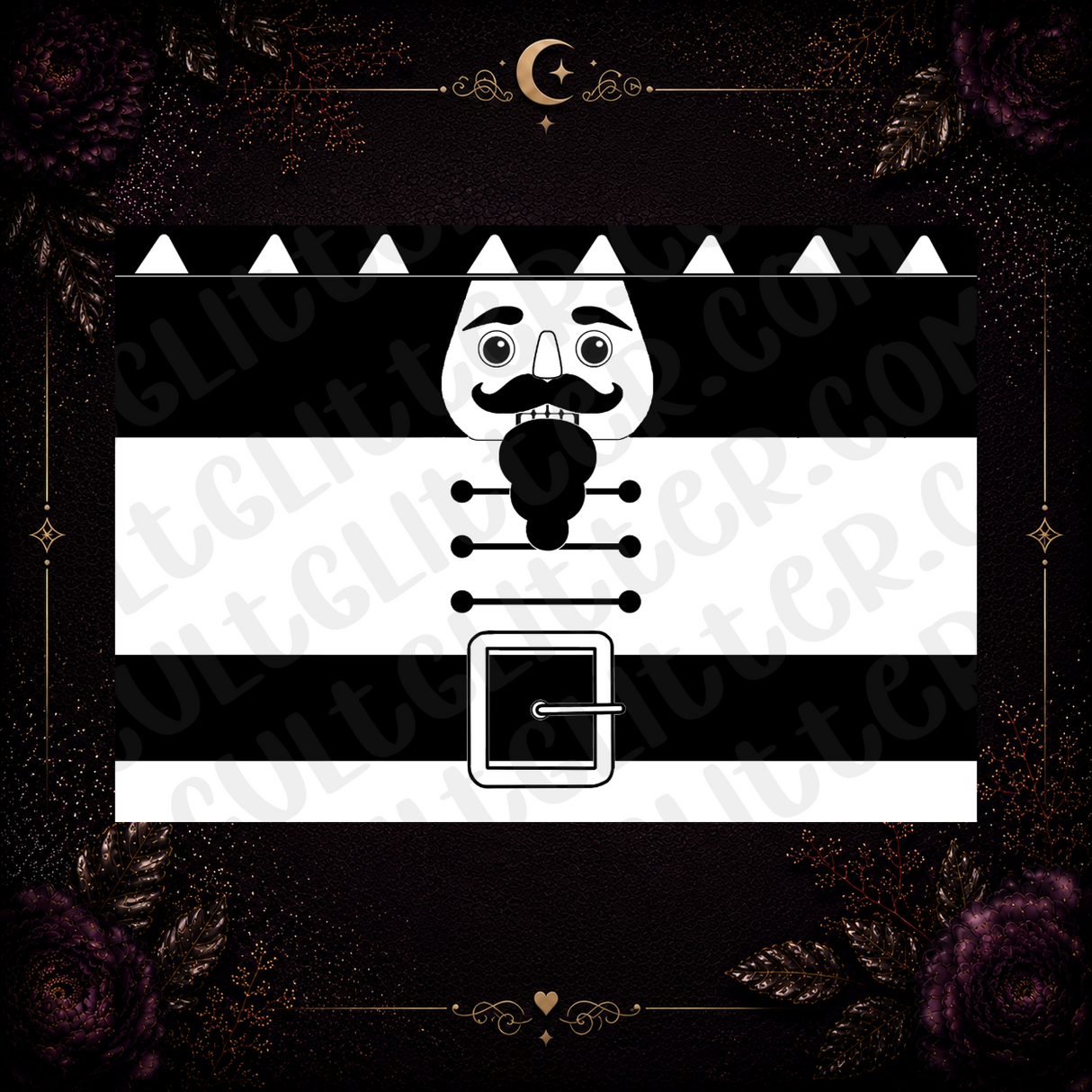 Nutcracker Tumbler Template