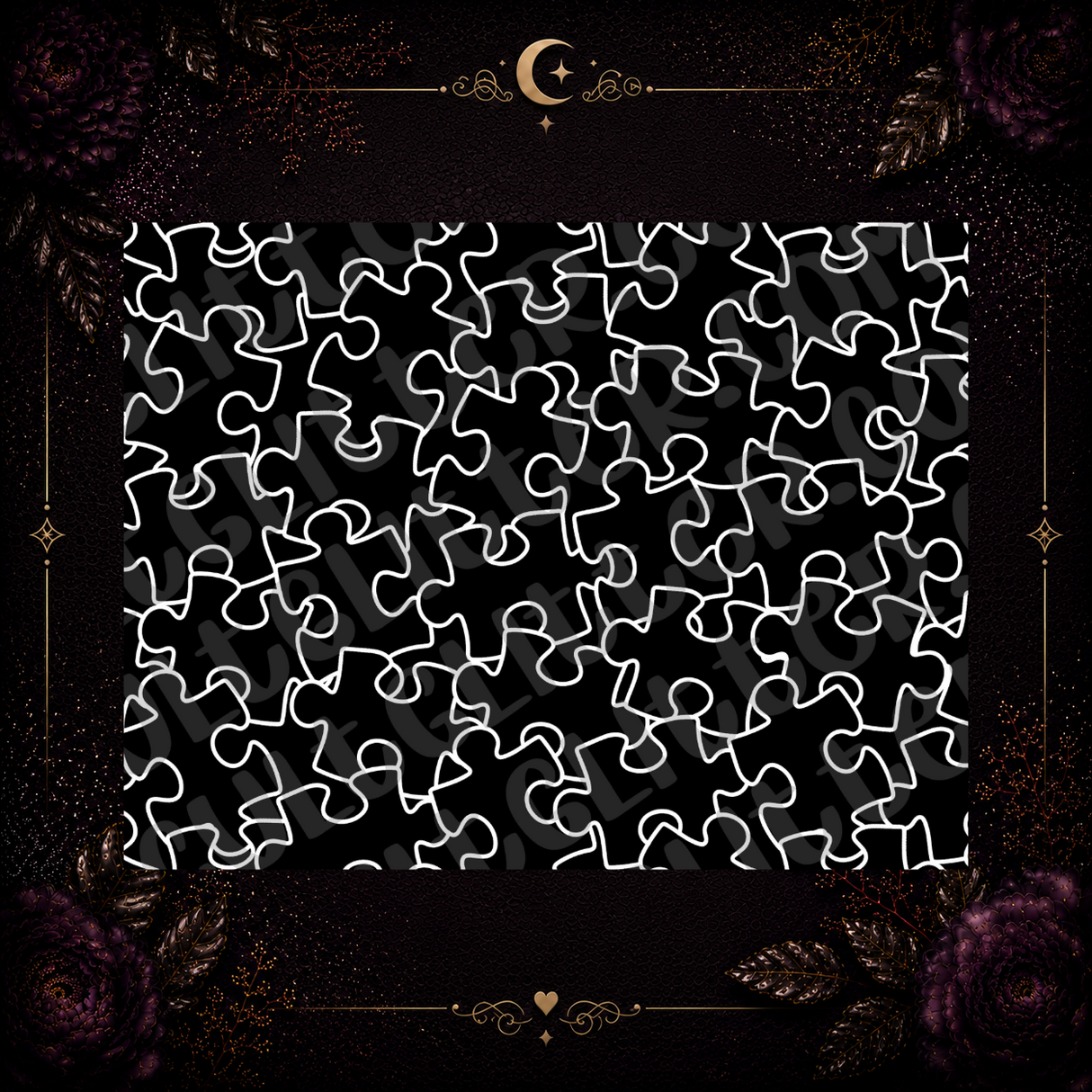 Autism Puzzle Piece Template