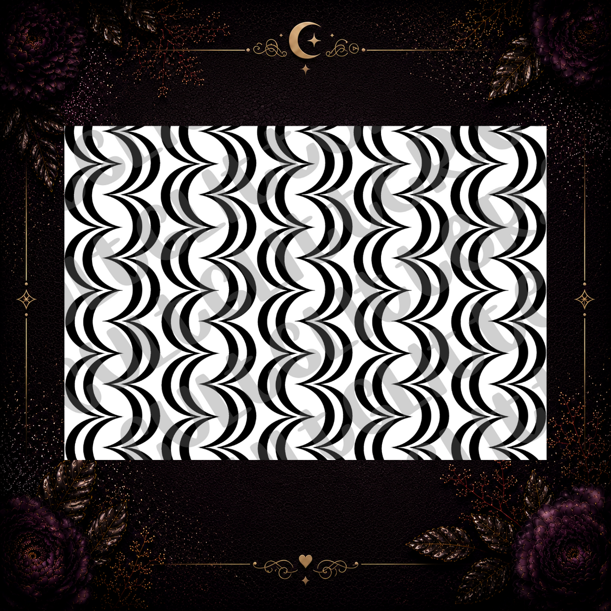 Retro Waves Tumbler Template