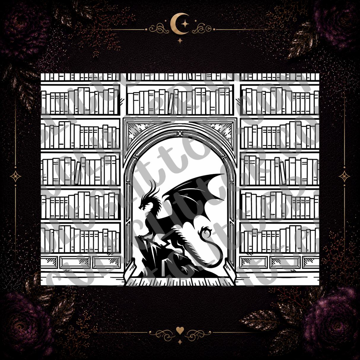 Fantasy Library Template