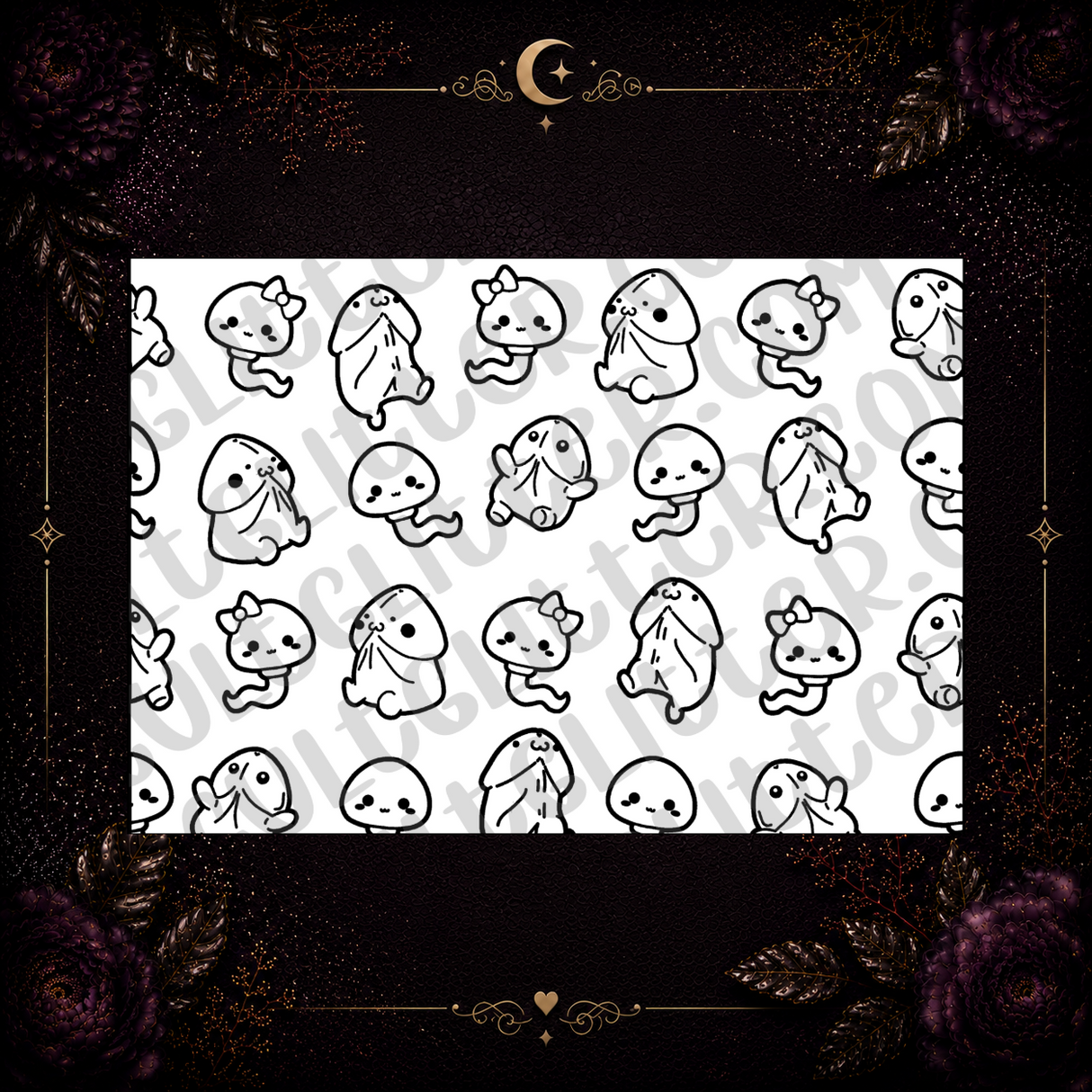 Chibi Peens Tumbler Template