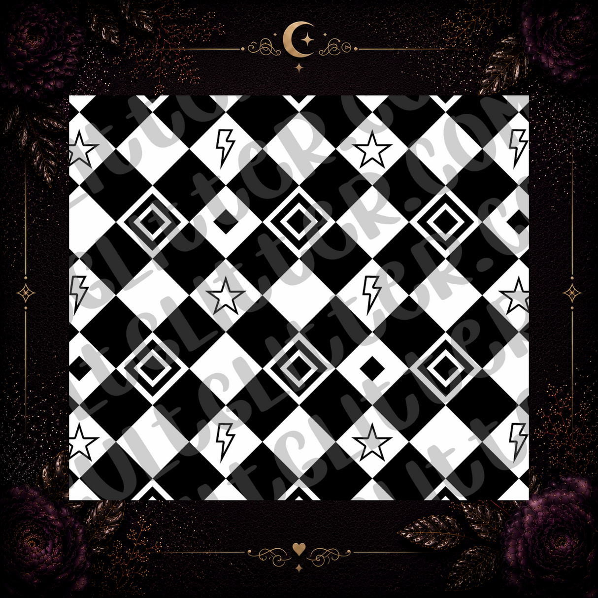 Checkered Punk Template
