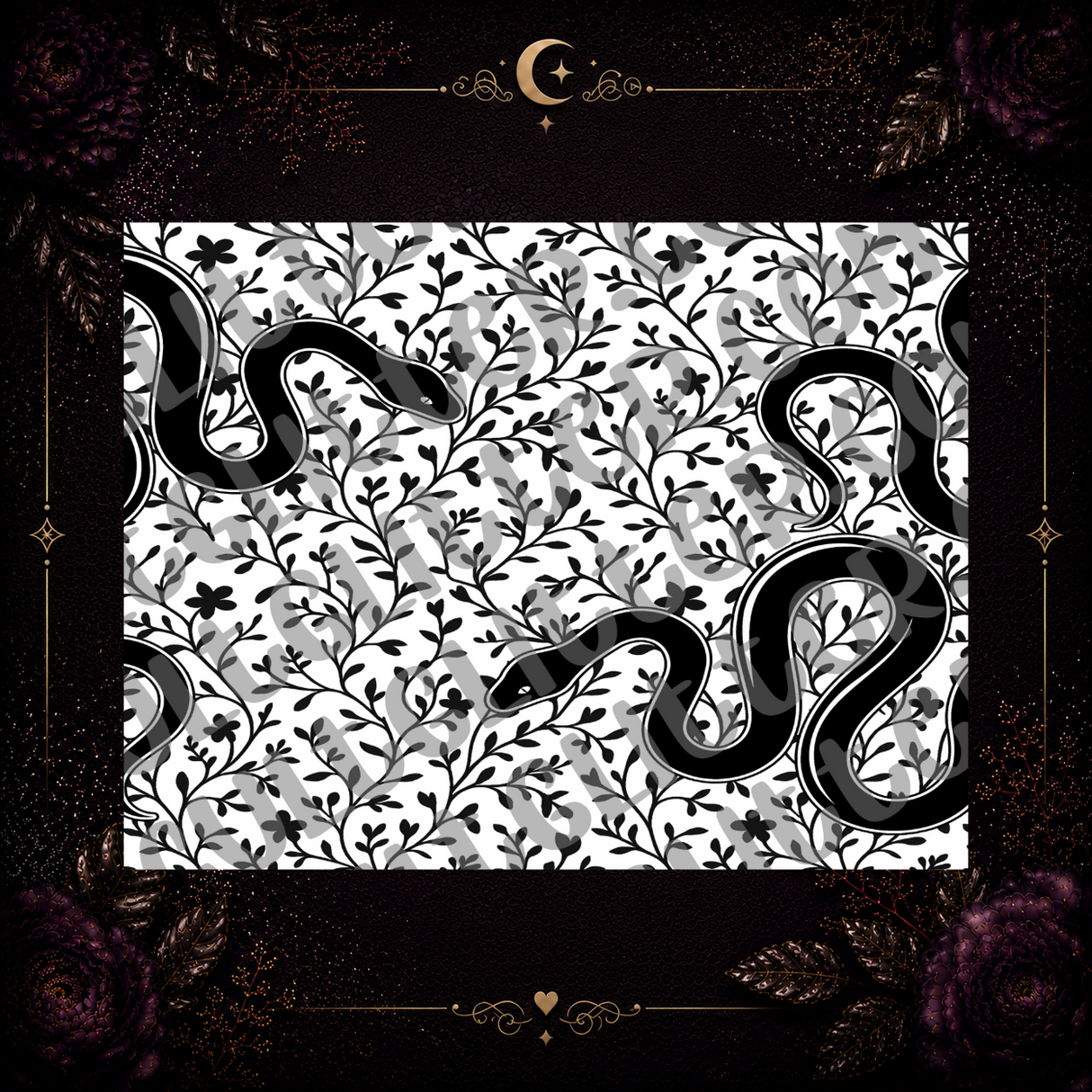 Serpent Bloom Template