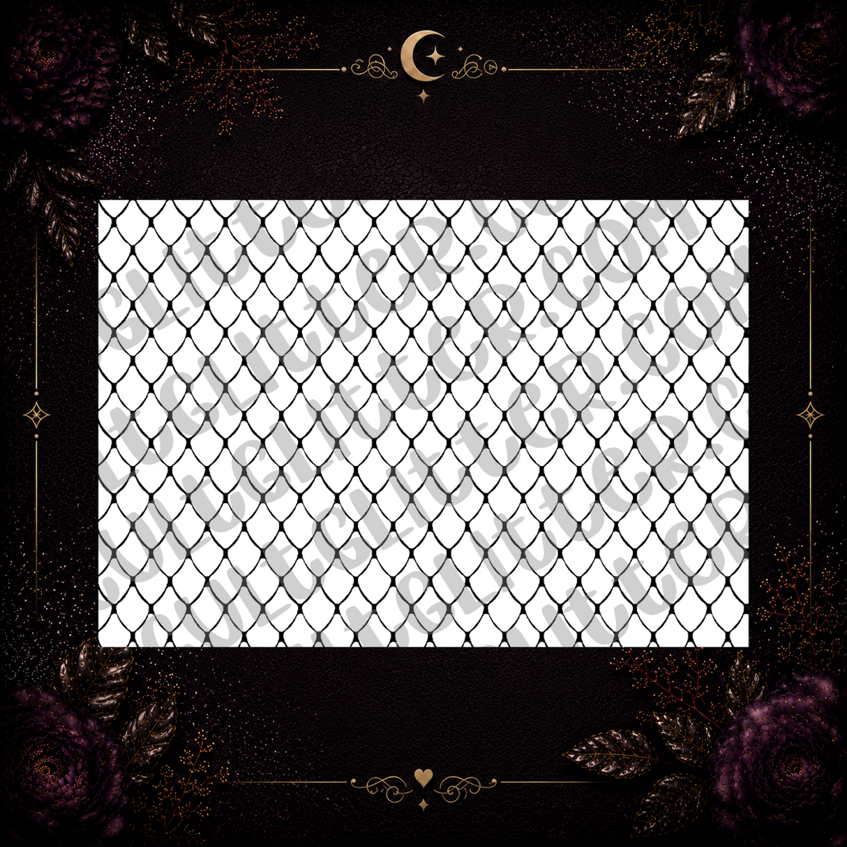 Dragon Scales Tumbler Template