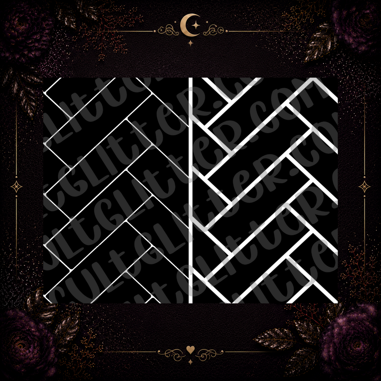 Herringbone Chunky Template