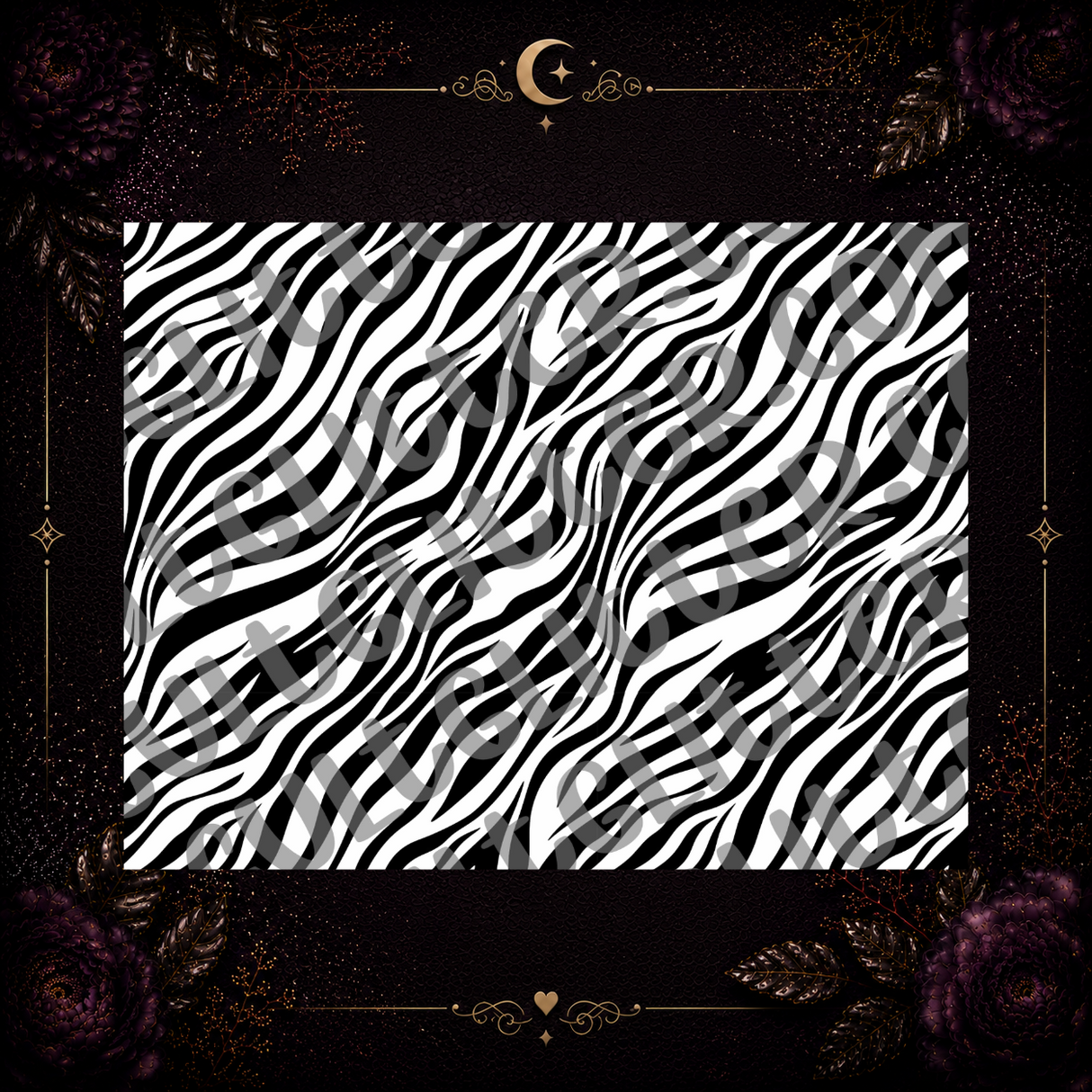 Zebra Print 2 Template