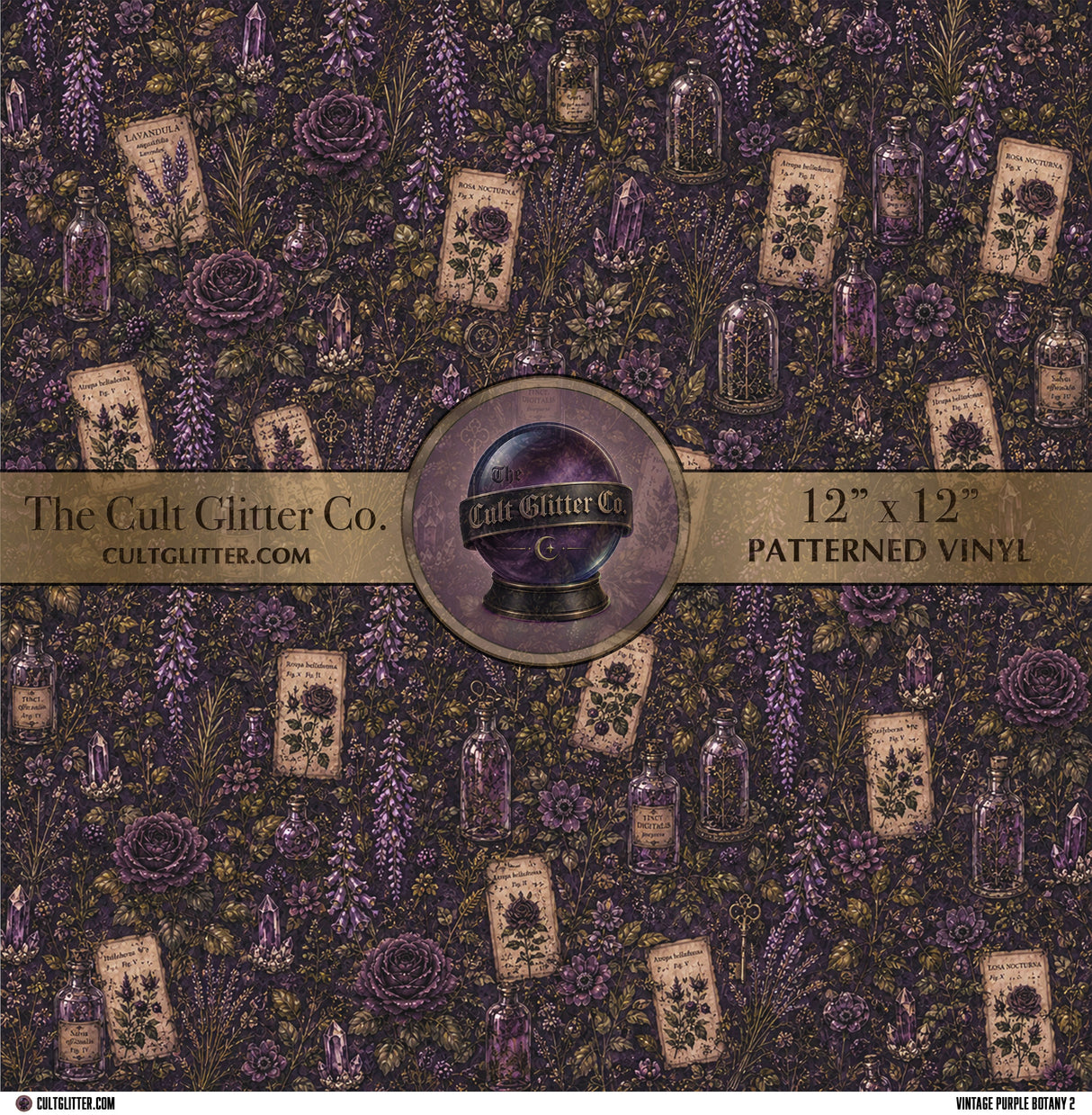 Vintage Purple Botany 2 - Vinyl