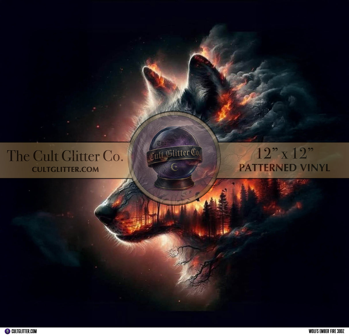Wolfs Ember Fire - Vinyl Wrap