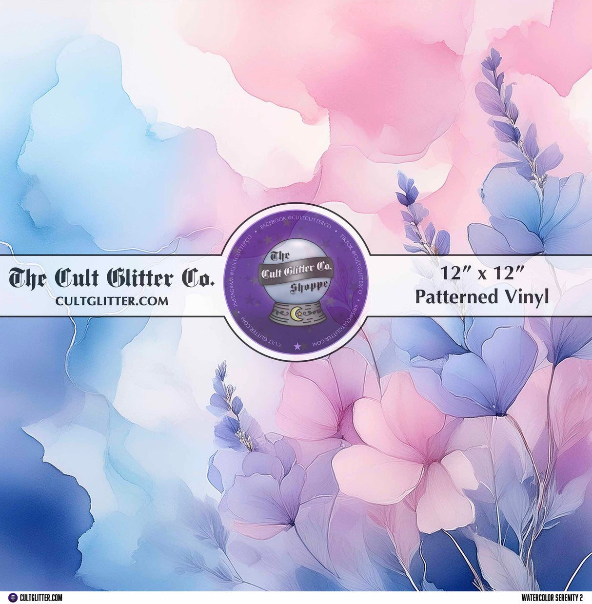 Watercolor Serenity 2 - Vinyl