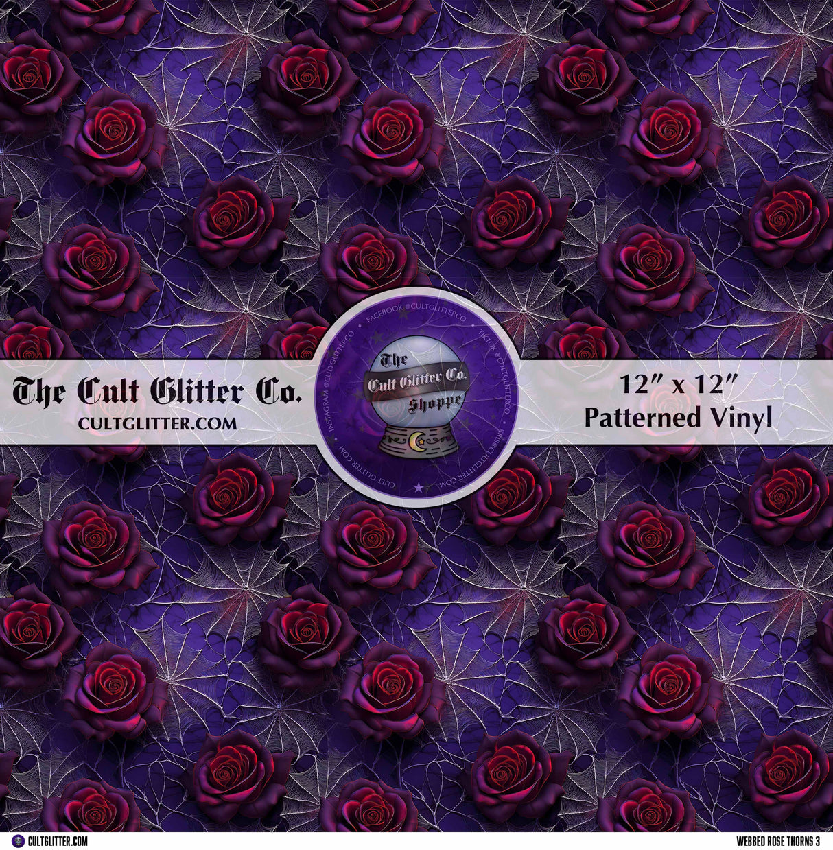 Webbed Rose Thorns 3 - Vinyl