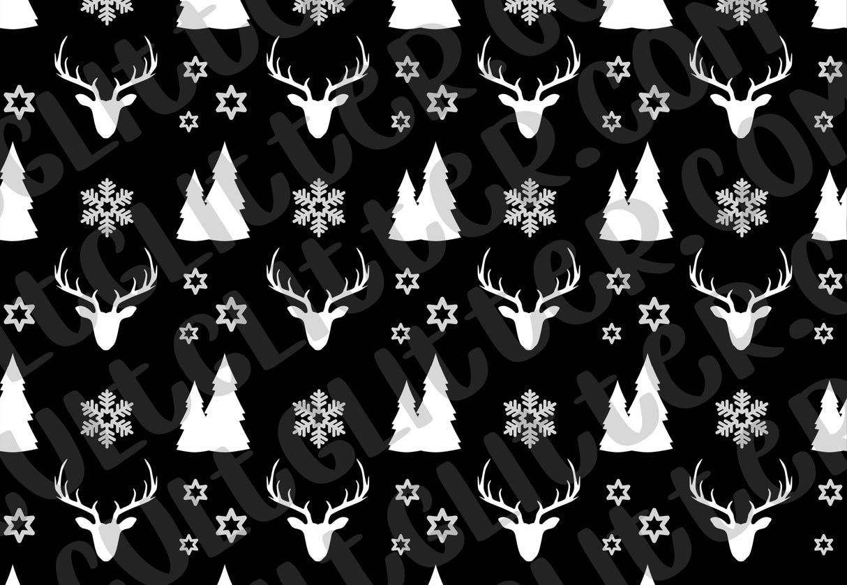 Woodsy Christmas Template