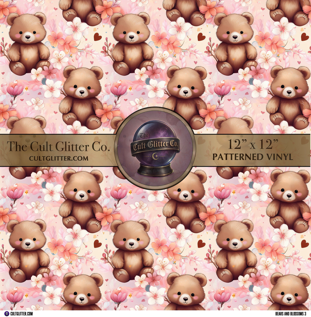 Bears and Blossoms 3 - Vinyl