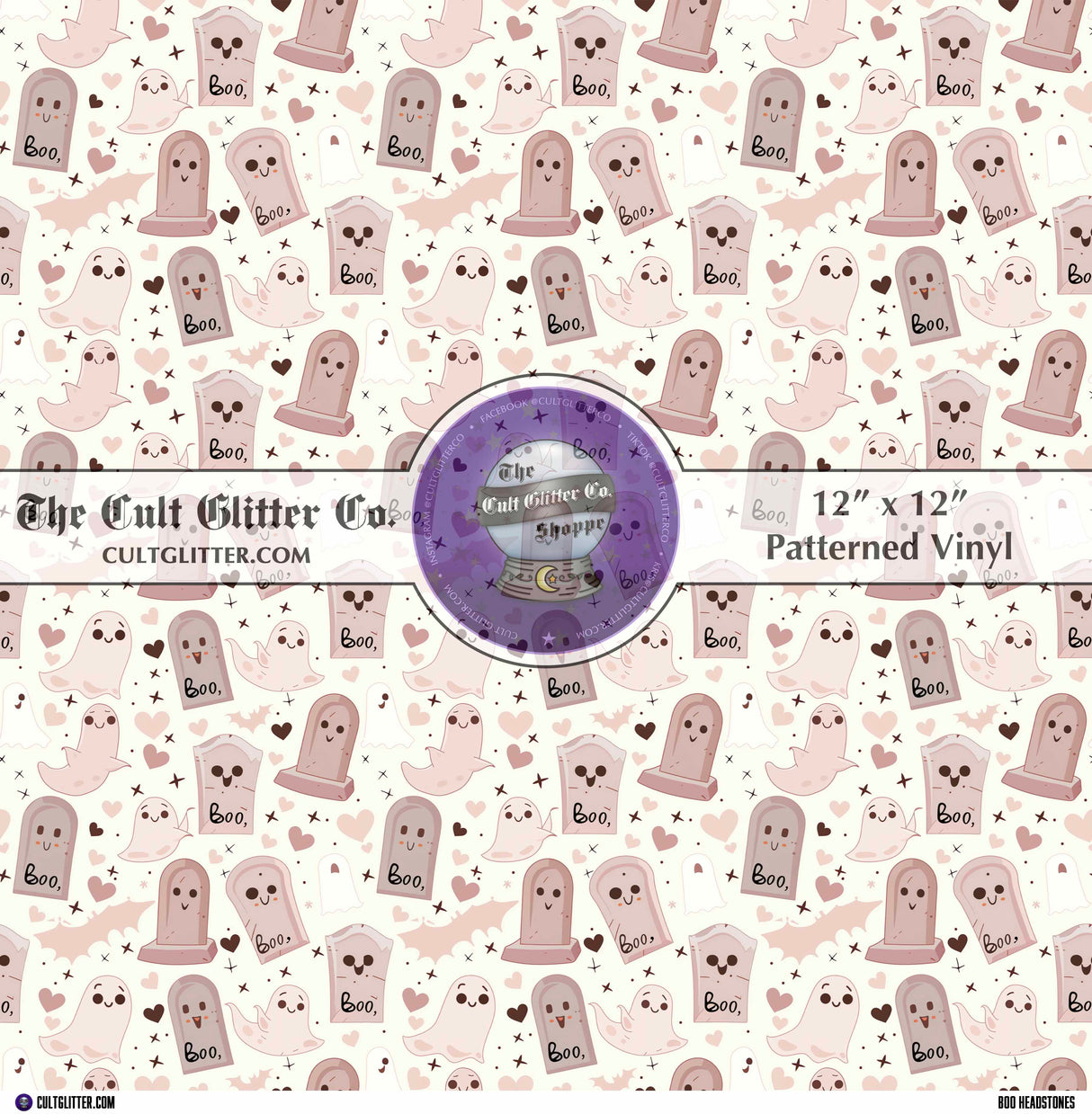 Boo Headstones - Vinyl