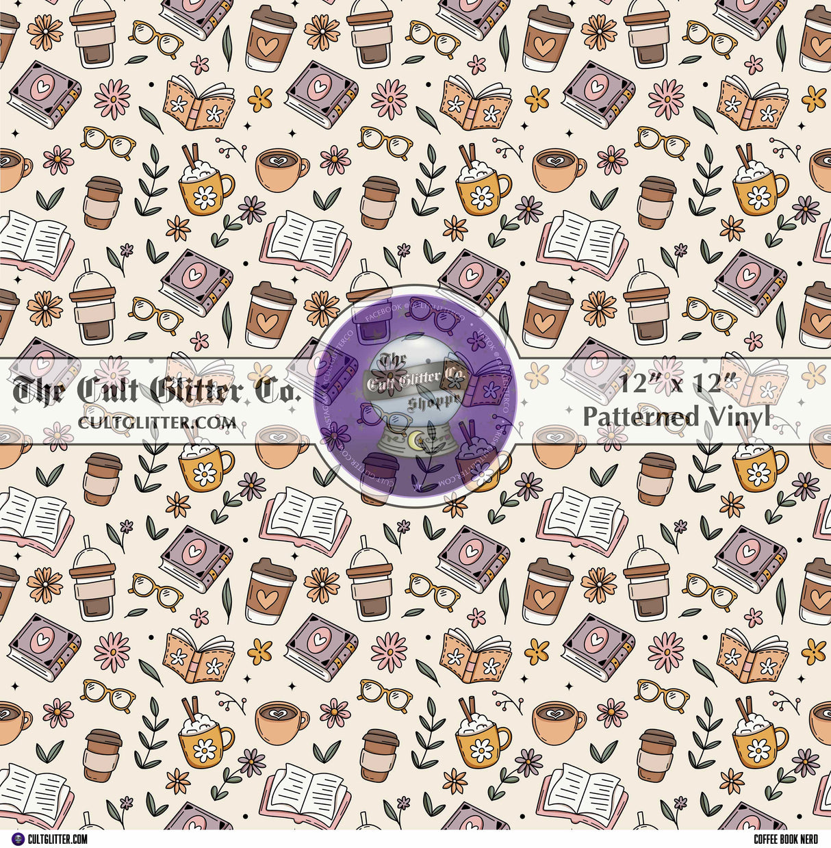 Coffee Book Nerd - Vinyl