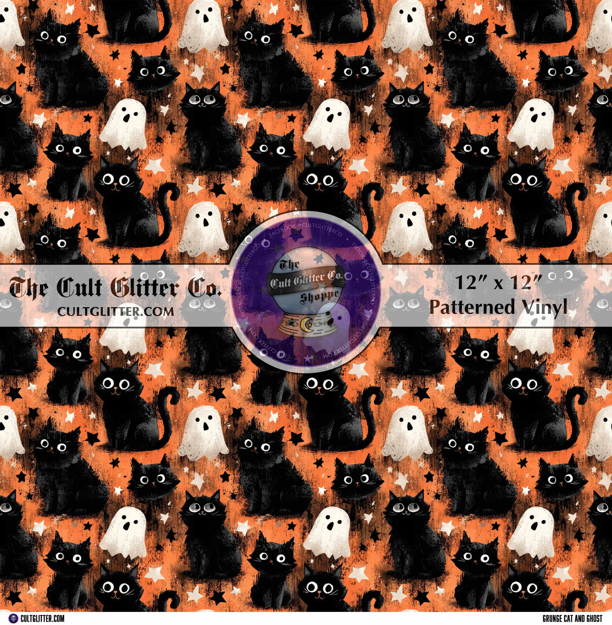 Grunge Cat and Ghost - Vinyl