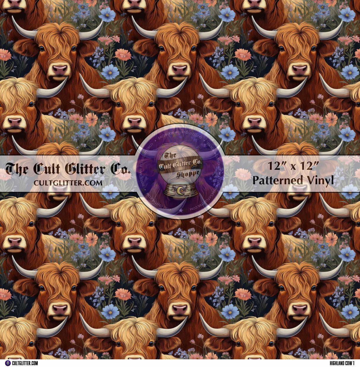 Highland Cow 1 - Vinyl