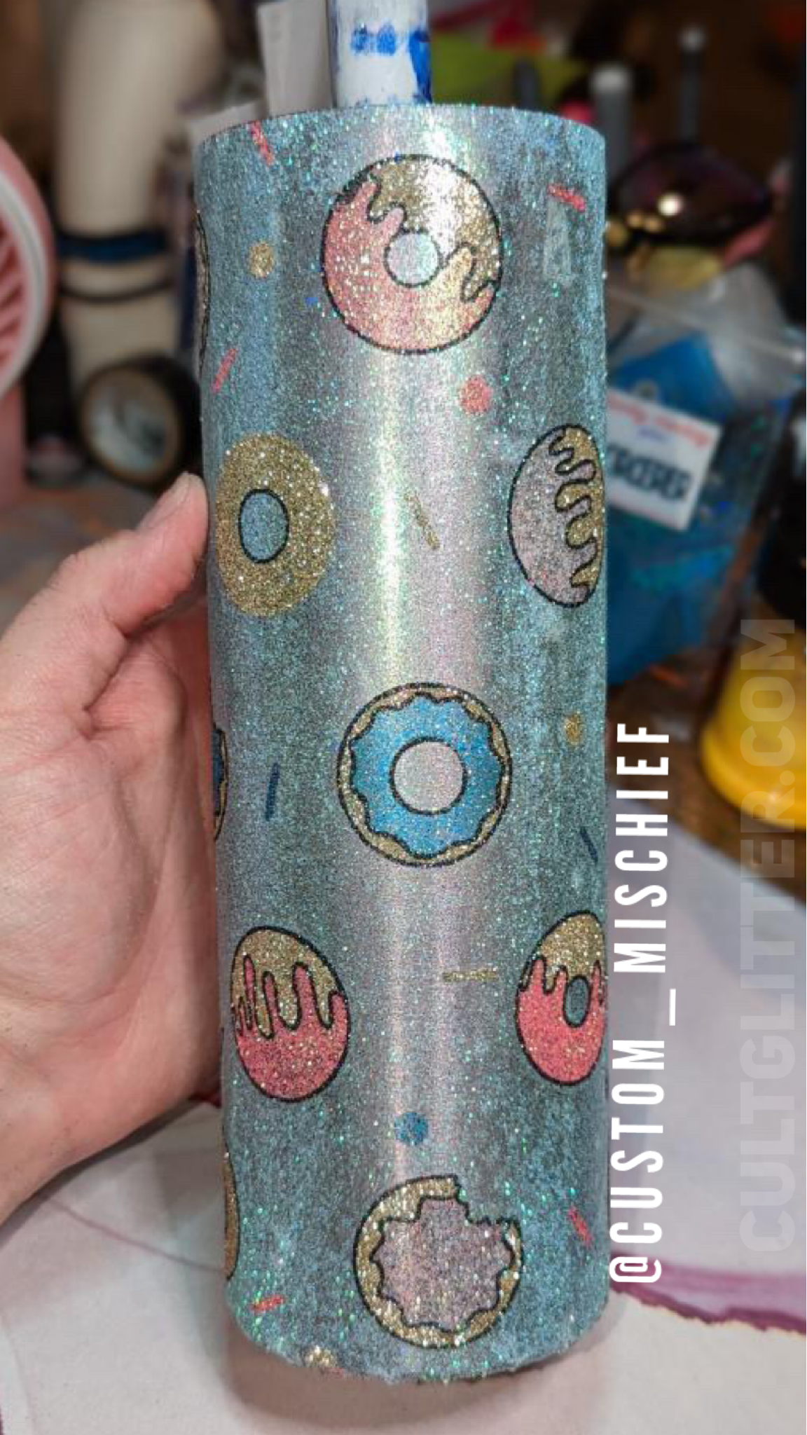 Donuts Tumbler Template