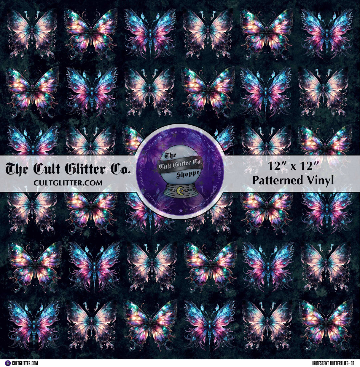 Iridescent Butterflies - Vinyl