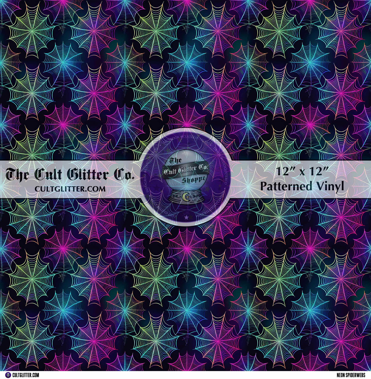 Neon Spiderwebs - Vinyl