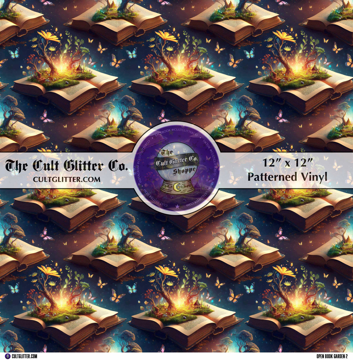 Open Book Garden 2 - Vinyl