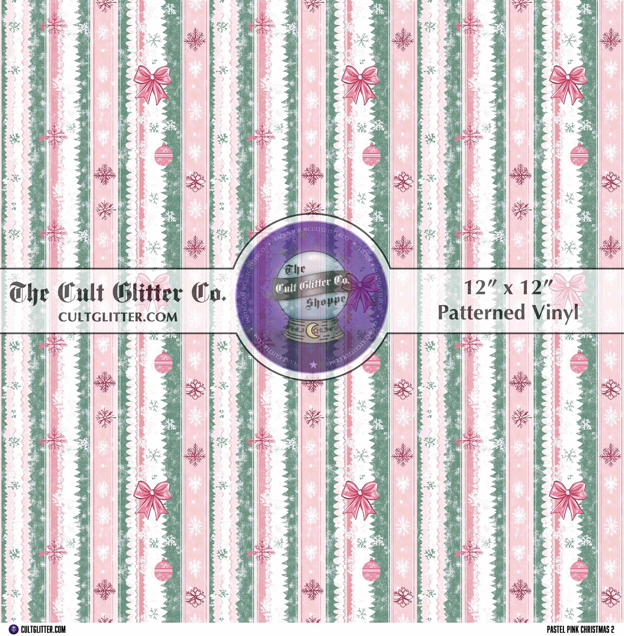 Pastel Pink Christmas 2 - Vinyl