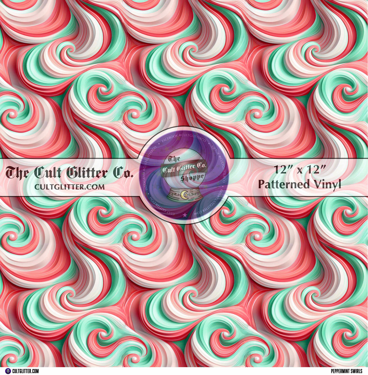 Peppermint Swirls - Vinyl