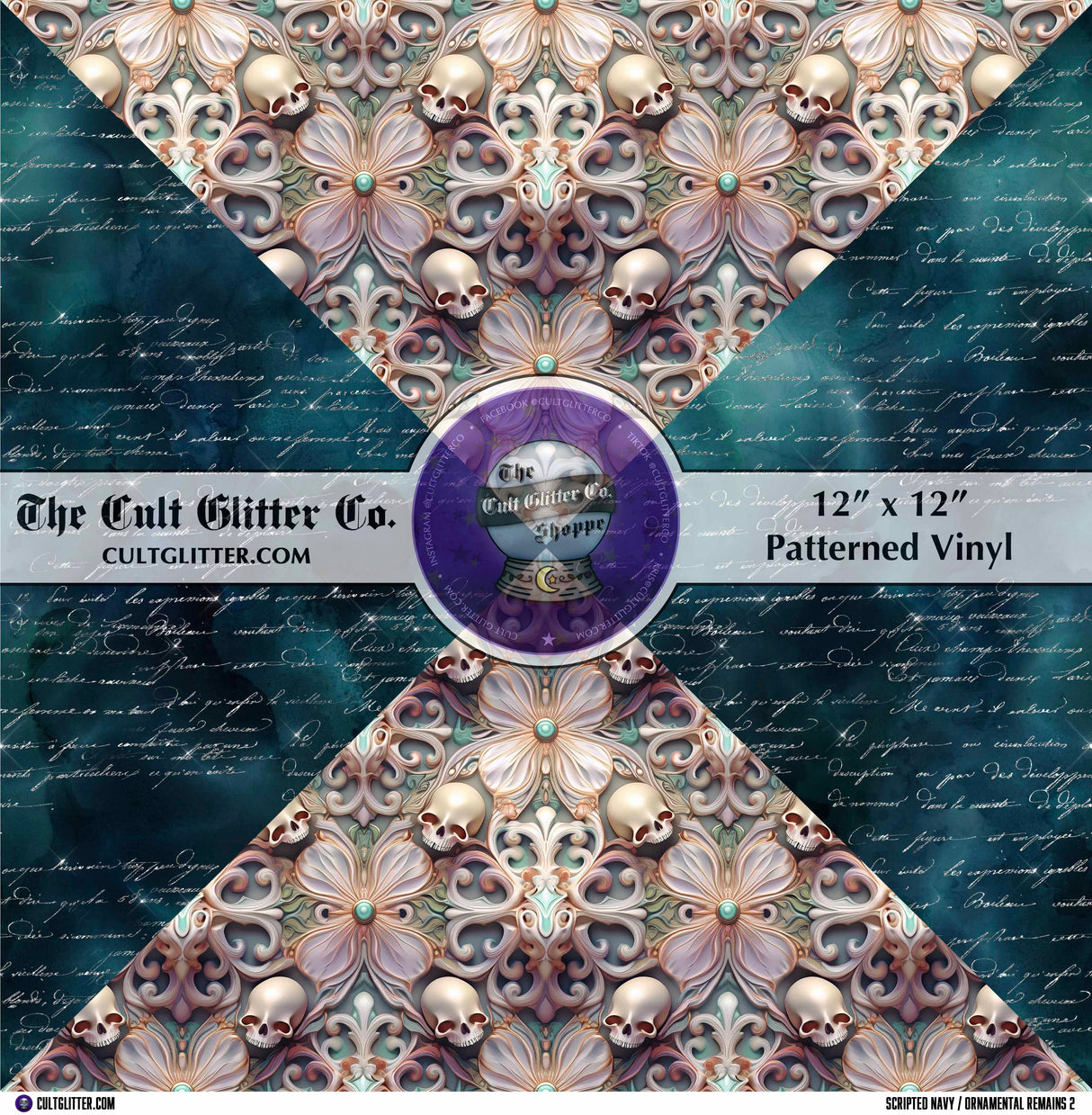 Scripted Navy / Ornamental Remains 2 - Vinyl