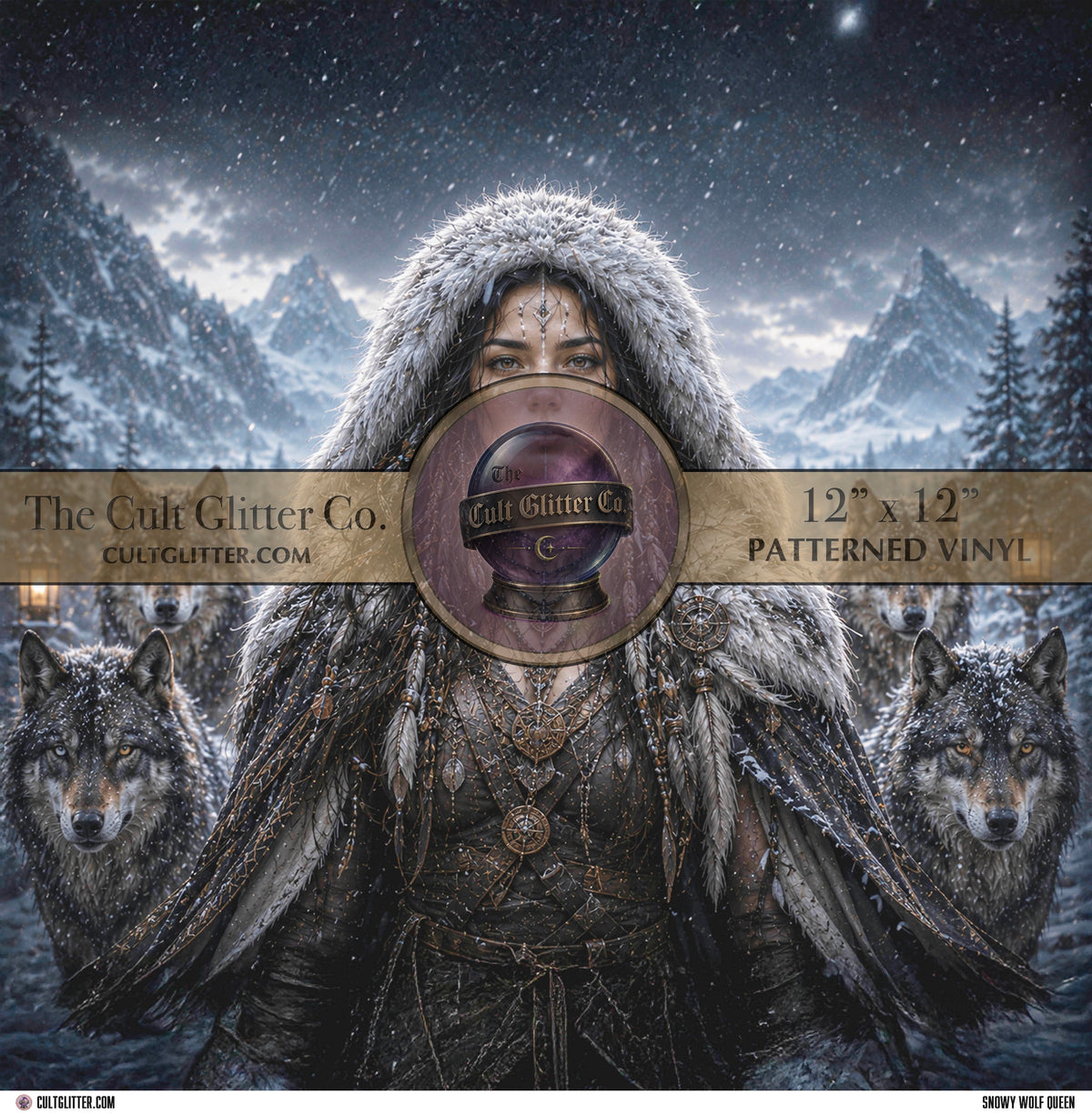 Snowy Wolf Queen - Vinyl