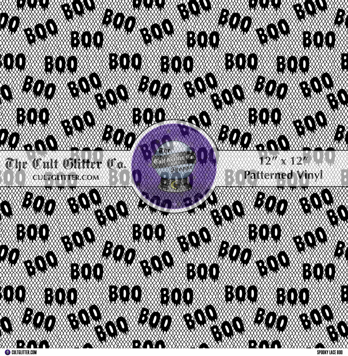 Spooky Lace Boo - Vinyl