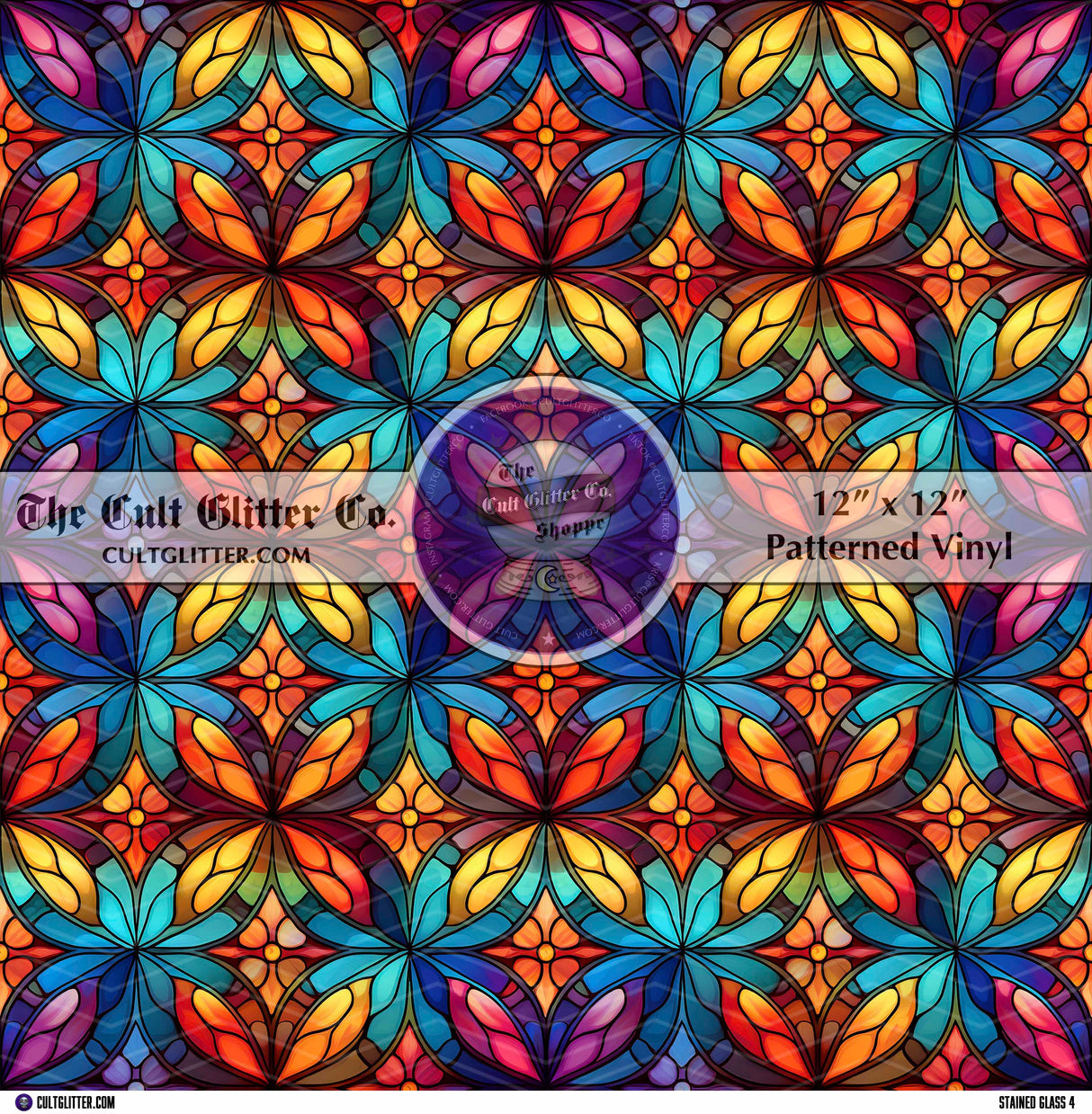 Stained Glass 4 - Vinyl