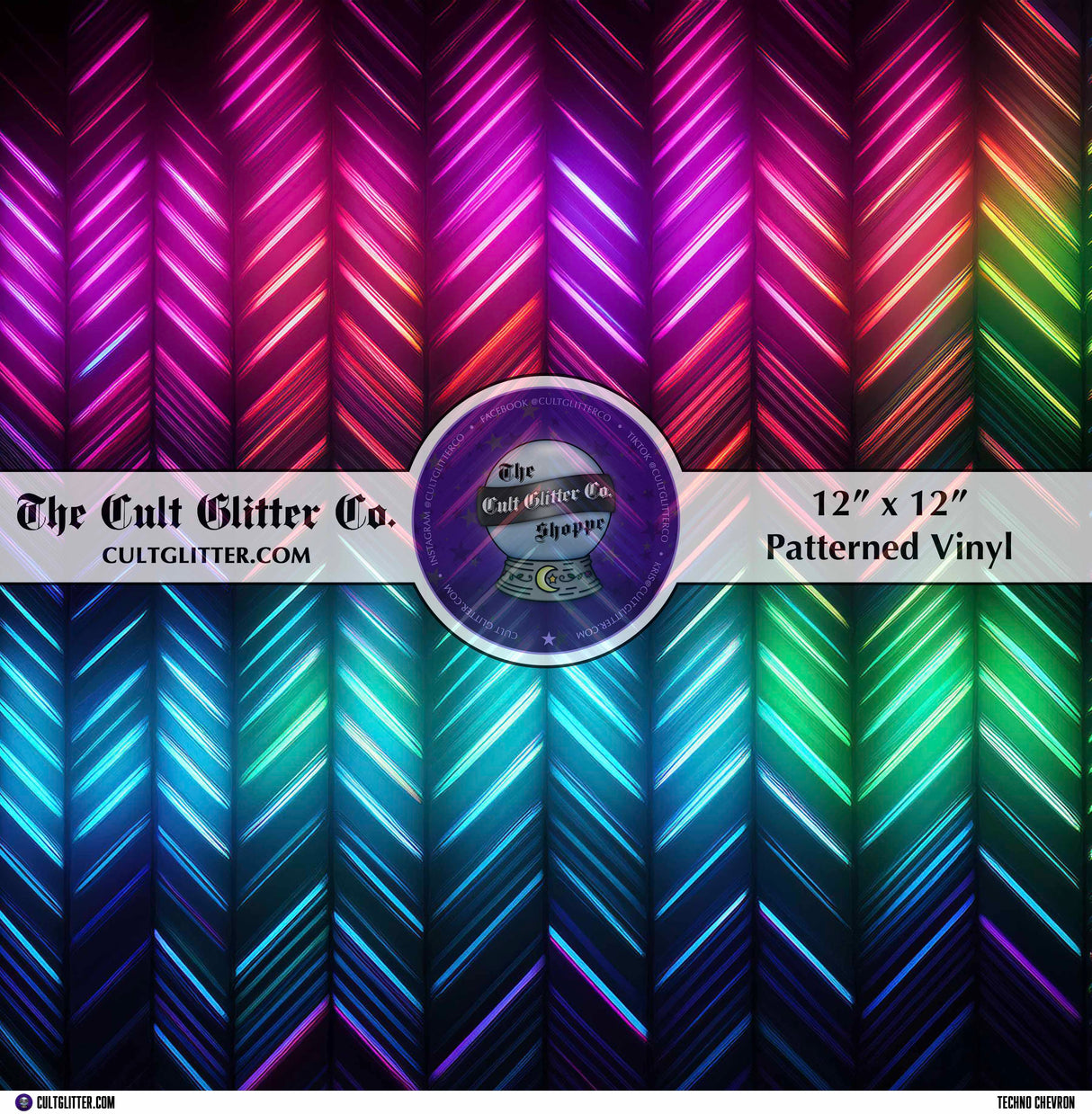 Techno Chevron - Vinyl