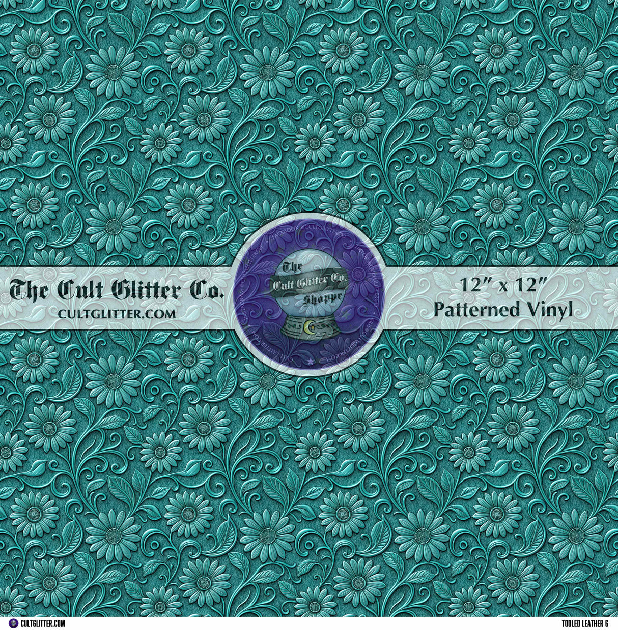 Tooled Leather 6 - Vinyl