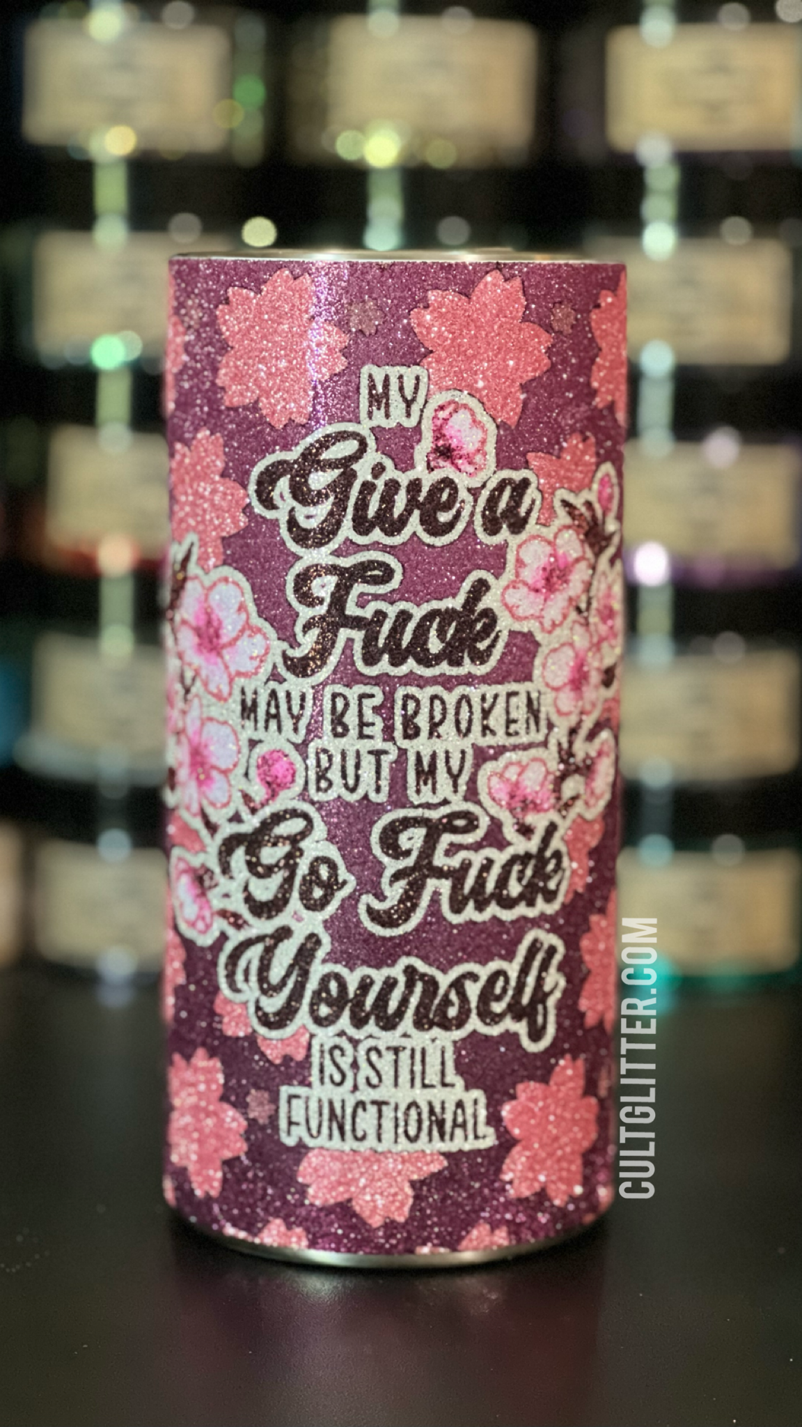 Cherry Blossoms Tumbler Template