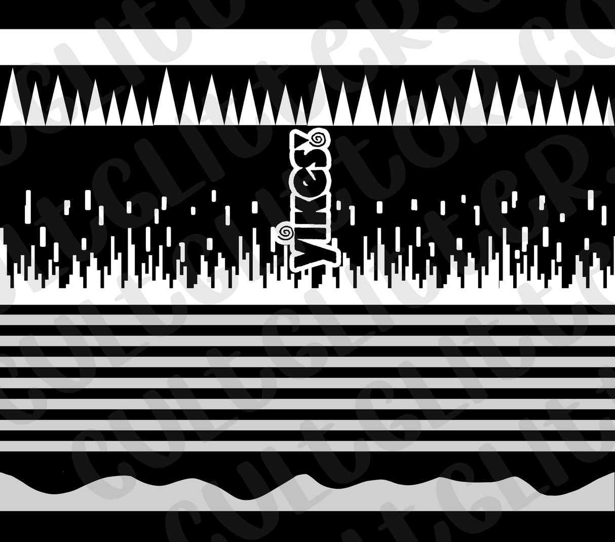 90s Pencil Tumbler Template