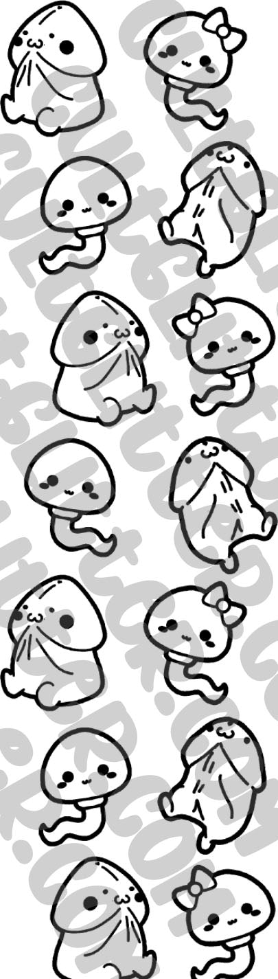 Chibi Peen Inkyjoy Pen Template