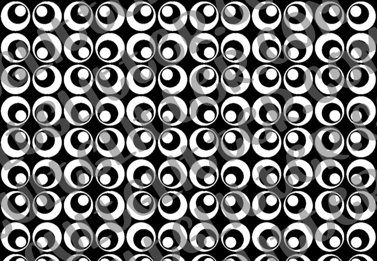 Groovy Circles Tumbler Template